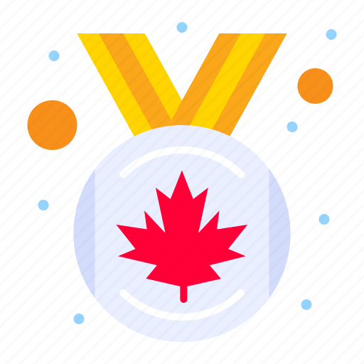 Award, canada, leaf, locket, medal icon - Download on Iconfinder