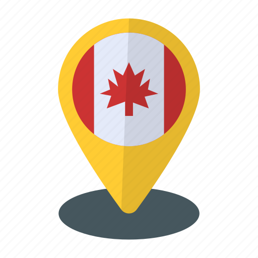 Location, canada, maps, placeholder icon - Download on Iconfinder