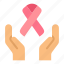ribbon, cancer ribbon, cancer awareness, awareness, solidarity, breast cancer, charity, donation, love 