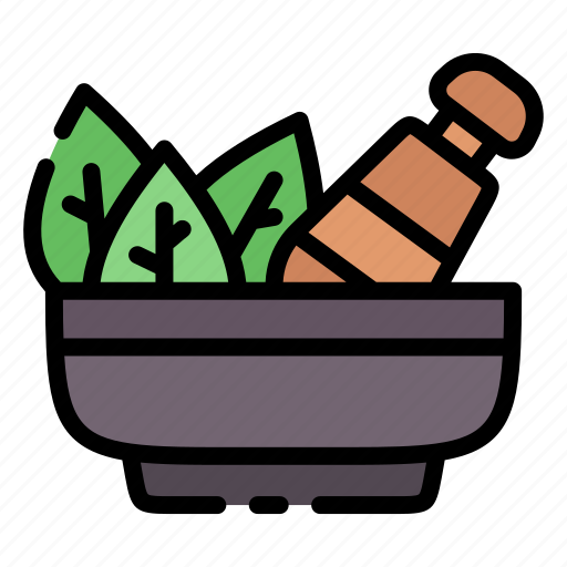 Herbal, treatment, herbal treatment, bowl, grinding, grinder, pharmacy icon - Download on Iconfinder