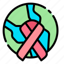 world, cancer, world cancer day, prevention, ribbon, solidarity, awareness, awareness day, cancer ribbon