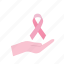 cancer, world, ribbon, awareness, hand, holding 