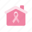 world, cancer, ribbon, awareness, house, home, estate 
