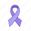 ribbon, world, cancer, awareness, medical, medicine, badge 