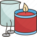 candle, making, craft, homemade, hobby
