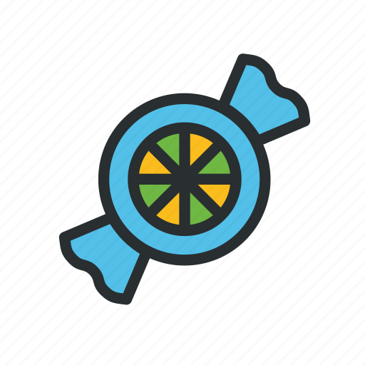 Candy, citrus candy, confectionery, sweet icon - Download on Iconfinder