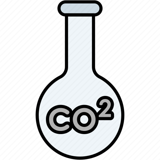 Co2, polution, carbon dioxide, chemical, laboratory icon - Download on Iconfinder