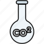 co2, polution, carbon dioxide, chemical, laboratory 
