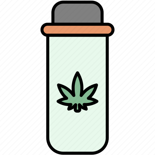Pill, bottle, marijuana, weed, cannabis icon - Download on Iconfinder