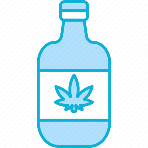 Bottle, cannabidiol, cannabis, drink, drug icon - Download on Iconfinder