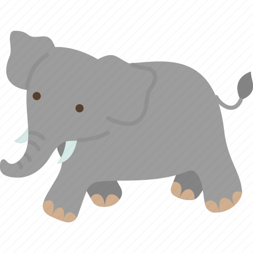 Elephant, animal, mammal, wildlife, jungle icon - Download on Iconfinder