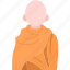 monk, buddhist, temple, religious, asian 