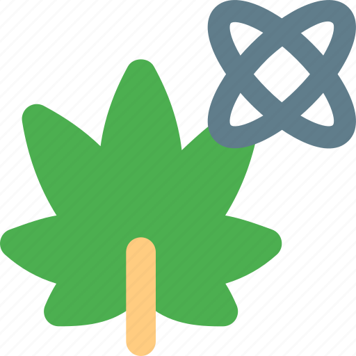 Cannabis, molecule, leaf icon - Download on Iconfinder