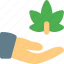 cannabis, share, hand