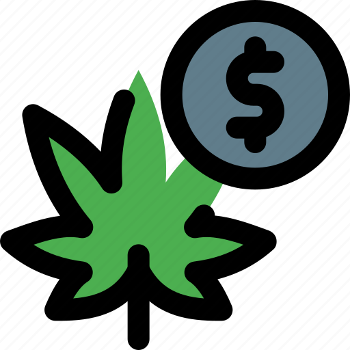 Cannabis, money, dollar icon - Download on Iconfinder