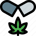 capsule, cannabis, drug
