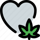 heart, cannabis, marijuana
