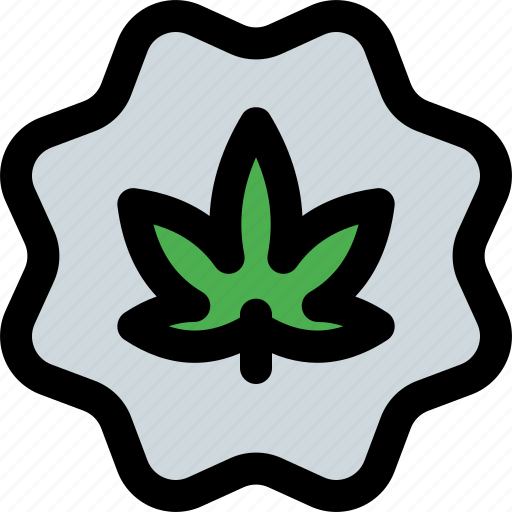 Label, cannabis, leaf icon - Download on Iconfinder