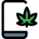 mobile, cannabis, marijuana