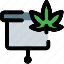 presentation, cannabis, leaf