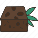 cannabis, cake, pot, brownie, dessert