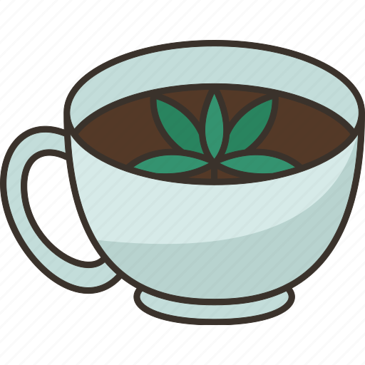 Cannabis, tea, herbal, drink, relax icon - Download on Iconfinder