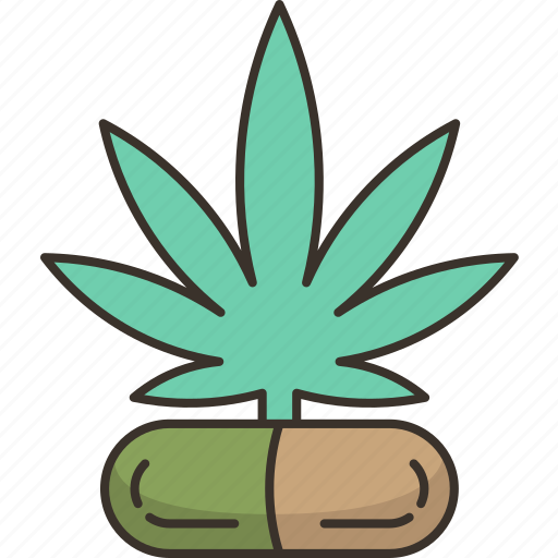 Cannabis, cbd, capsules, herbal, pharmaceutical icon - Download on Iconfinder
