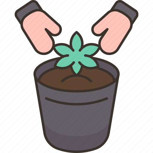 Cannabis, growing, cultivation, plant, farming icon - Download on Iconfinder