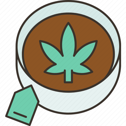 Cannabis, tea, herbal, drink, relaxation icon - Download on Iconfinder