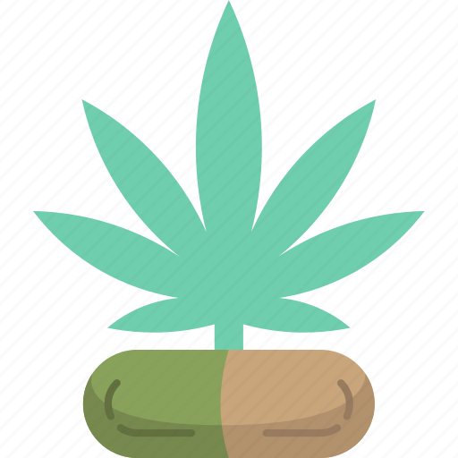 Cannabis, cbd, capsules, herbal, pharmaceutical icon - Download on Iconfinder