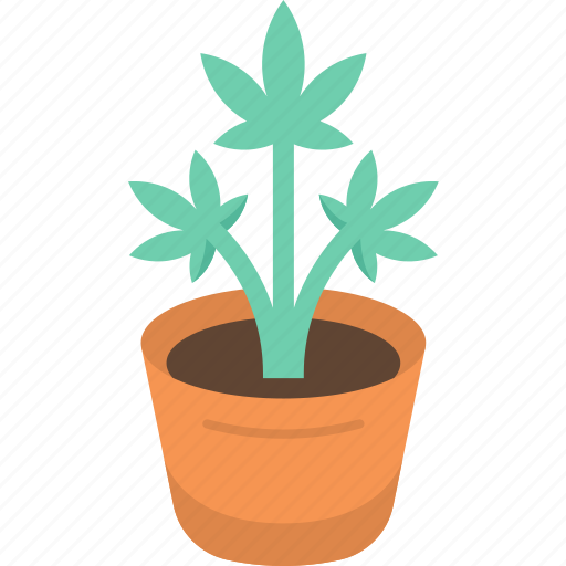 Cannabis, plant, marijuana, hemp, crop icon - Download on Iconfinder