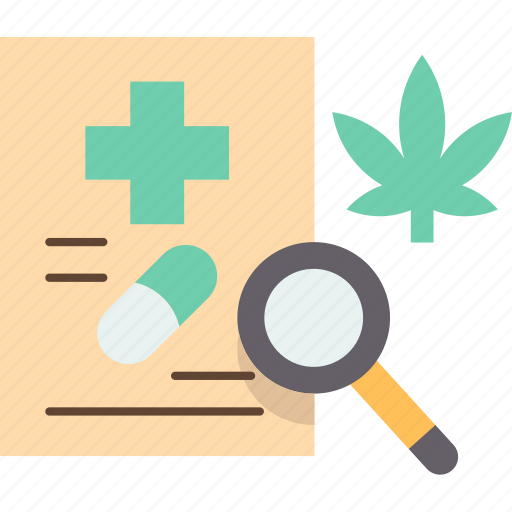 Clinical, study, medical, cannabis, herb icon - Download on Iconfinder