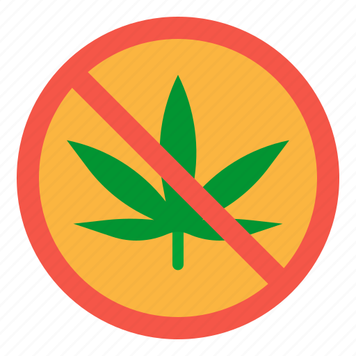Ban, botanical, cannabis, marijuana, weed icon - Download on Iconfinder
