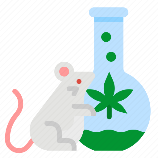 Cannabis, lap, mouse, test, tube icon - Download on Iconfinder