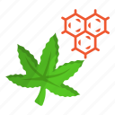 cannabis, marijuana, drug, hemp, weed, molecule, compostition