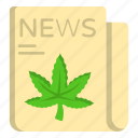 news, newspaper, cannabis, marijuana, drug, hemp, weed