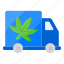 cannabis, marijuana, drug, truck, transportation, delivery, ganja 