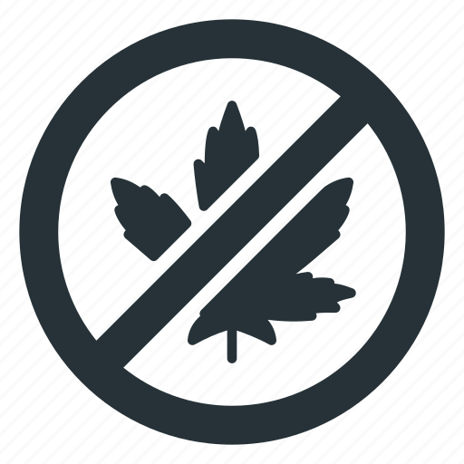 Restricted, banned, cbd, drugs, leaf, marijuana, thc icon - Download on Iconfinder