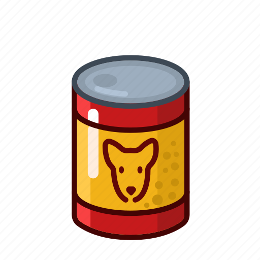 Canned, food, dog icon - Download on Iconfinder