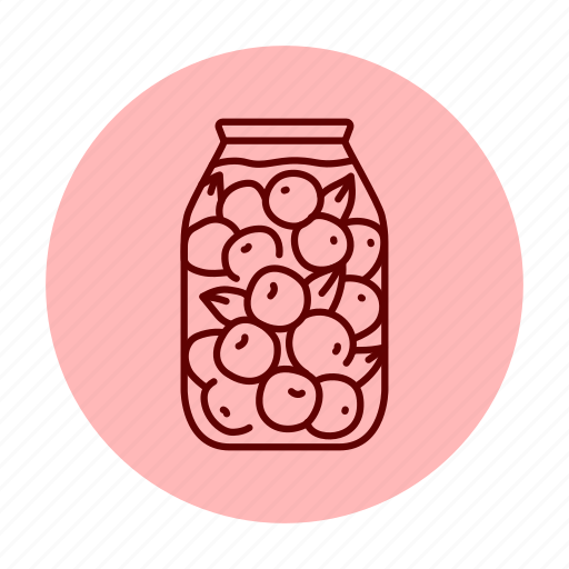 Pickled, tomatoes, jar icon - Download on Iconfinder