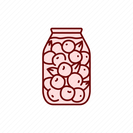 Pickled, tomatoes, jar icon - Download on Iconfinder