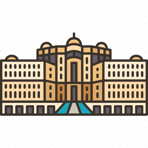 Dushanbe, tajikistan, national, library, building icon - Download on Iconfinder