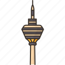 kuala, lumpur, malaysia, tower, communication