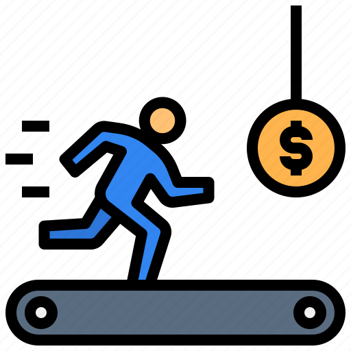 Capitalism, run, motivation, money, labor, competition icon - Download on Iconfinder