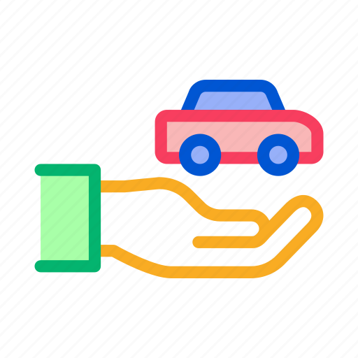 Business, car, concept, de, giving, hand, key icon - Download on Iconfinder
