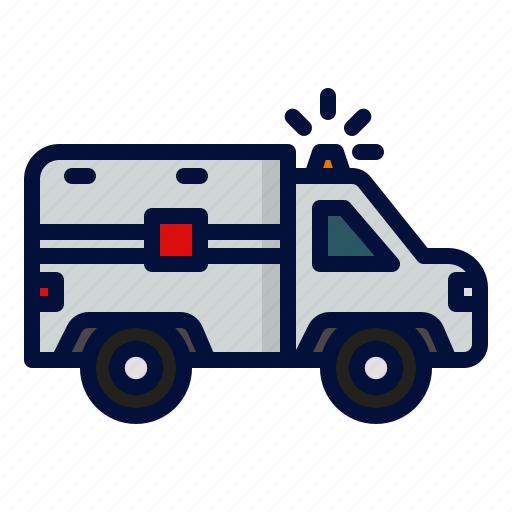 Ambulance, car, emergency, first, aid, healthcare, vehicle icon - Download on Iconfinder