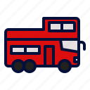 bus, decker, double, london, transport, transportation, travel