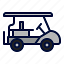 golf, car, cart, transport, vehicle