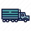 truck, cargo, lorry, transportation