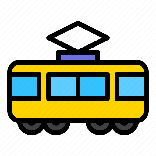 Car, tram, transport, travel, vehicle icon - Download on Iconfinder